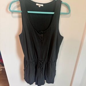 EUC Z Supply Black Sleeveless Romper